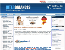 Tablet Screenshot of interbalances.com